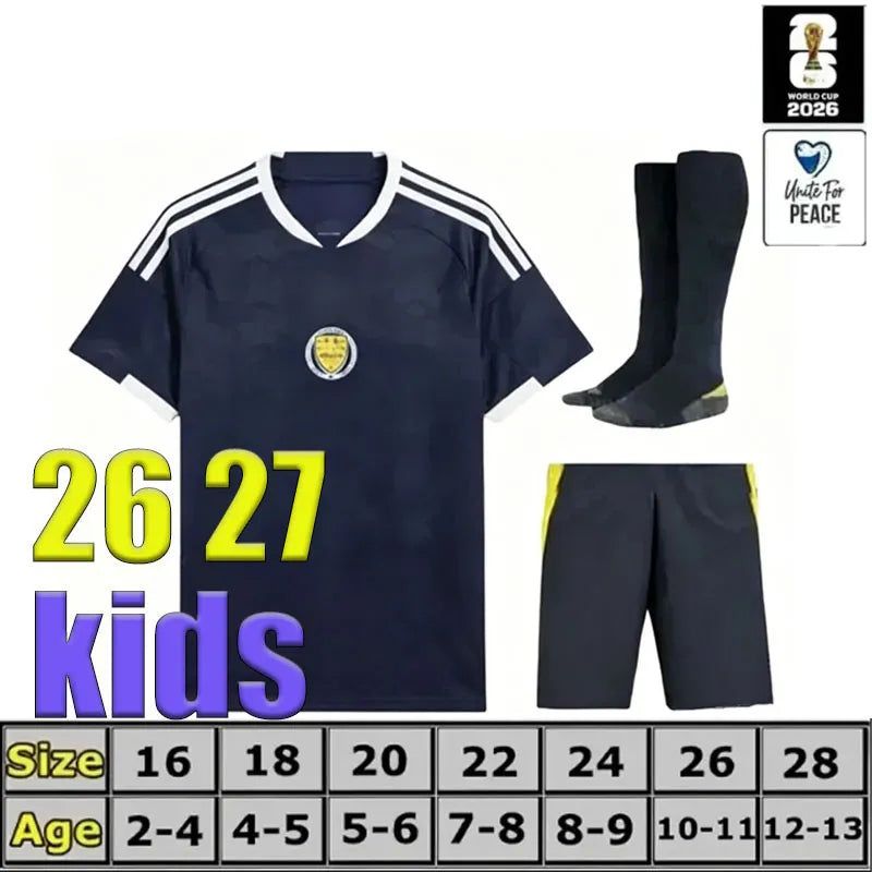Scotland 2026 World Cup football shirt ROBERTSON ADAMS Soccer Jerseys DYKES McTo - SitterJersey.com