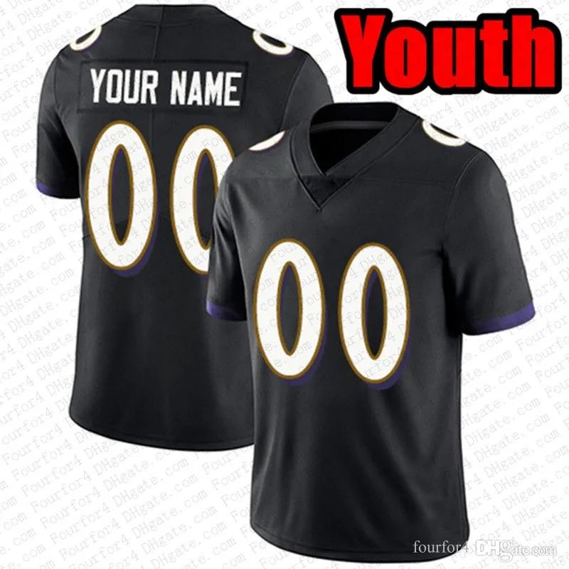 Trey Hendrickson Lamar Jackson Zay Flowers Derrick Henry Football Jersey Malaki  - SitterJersey.com
