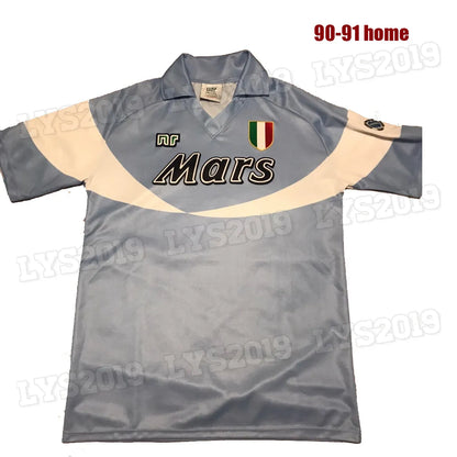 1987 1988 Retro Soccer Jerseys 87 88 Coppa Italia SSC Naples Maradona 10 Vintage - SitterJersey.com