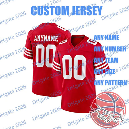 Custom Football Jersey Marino Hill Waddle Huntley Tagovailoa Thompson Achane Foo - SitterJersey.com