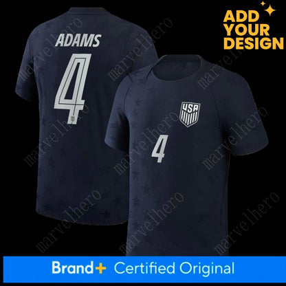 America Away Jersey Folarin Balogun 20 World Cup 2026 Shirt American National Te - SitterJersey.com