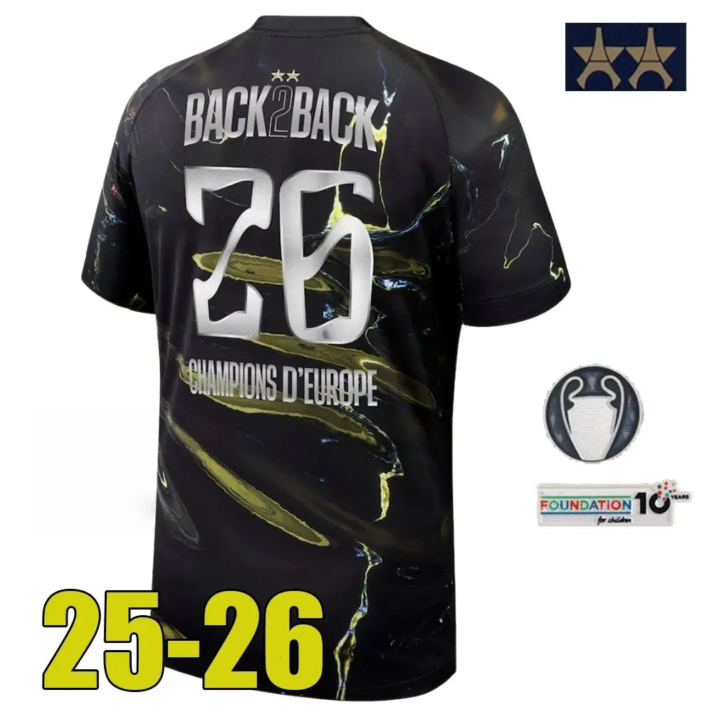 2026 KVARATSKHELIA O DEMBELE JOAO NEVES FERNANDEZ psges jersey 27 D DOUE Maillot - SitterJersey.com