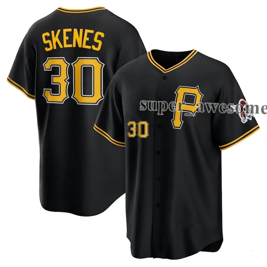 Paul Skenes Baseball Jersey Oneil Cruz Mitch Keller Bryan Reynolds Brandon Lowe  - SitterJersey.com