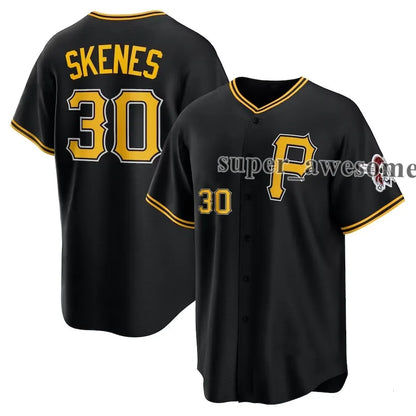 Paul Skenes Baseball Jersey Oneil Cruz Mitch Keller Bryan Reynolds Brandon Lowe  - SitterJersey.com