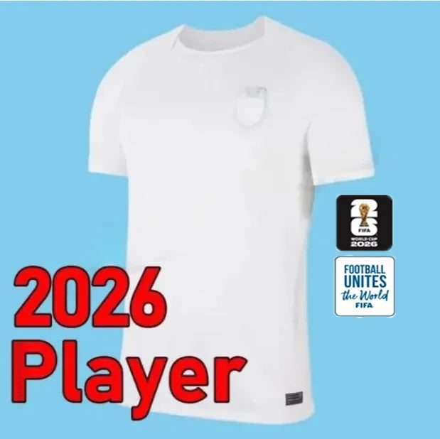 Uruguay Soccer Jersey 2026 4XL Norway Jersey 2026 HAALAND World Cup Soccer Jerseys SORLOTH NUSA AASGAARD HORN MYHRE DONNUM RYERSON MOLLER WOLFE AJER STRAND Norway Kit Home Away Football Shirt - SitterJersey.com