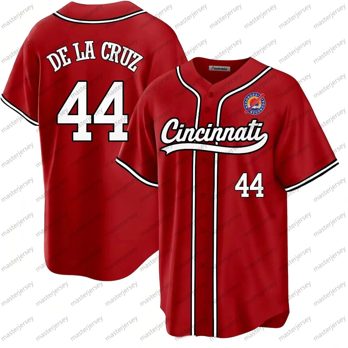 14 ROSE Baseball Jerseys DE LA CRUZ GRIFFEY Custom Men/Women/Youth Jersey - SitterJersey.com