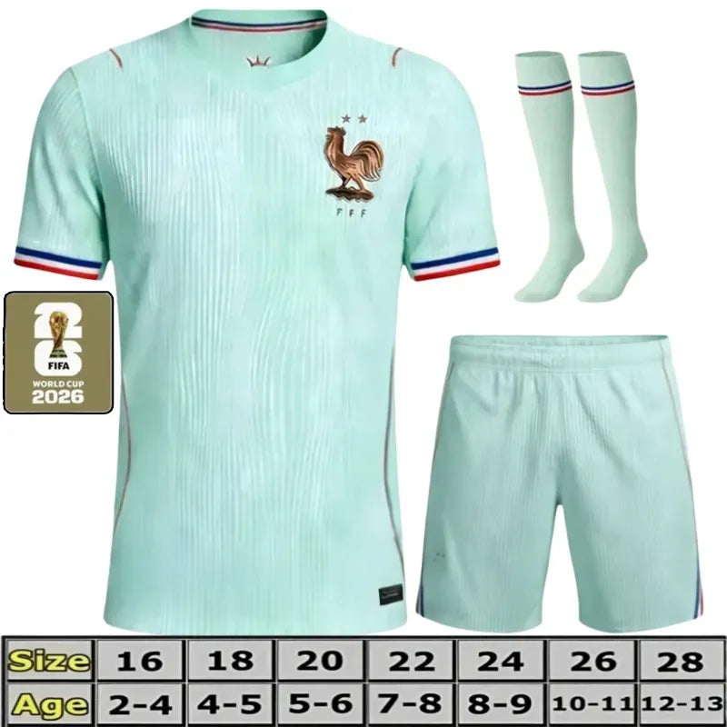 France Football Jersey 2026 France Jersey World Cup 2026 French Soccer Jerseys MBAPPE DEMBELE EKITIKE Olise Kids National Team Retro Football Tops Shirt Maillot De Foot ZIDANE HENRY Vintage 3XL - SitterJersey.com