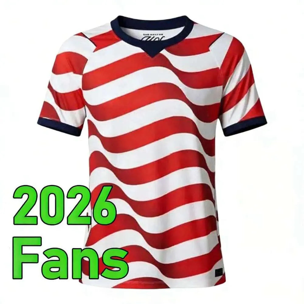 usa jersey 2026 worldcup Usa Soccerjersey 2026 World Cup PULISIC BALOGUN Footbal - SitterJersey.com