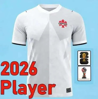canada soccer jersey 2026 World Cup J.DAVID DAVIES LARIN 26 27 CAVALLINI MILLAR  - SitterJersey.com