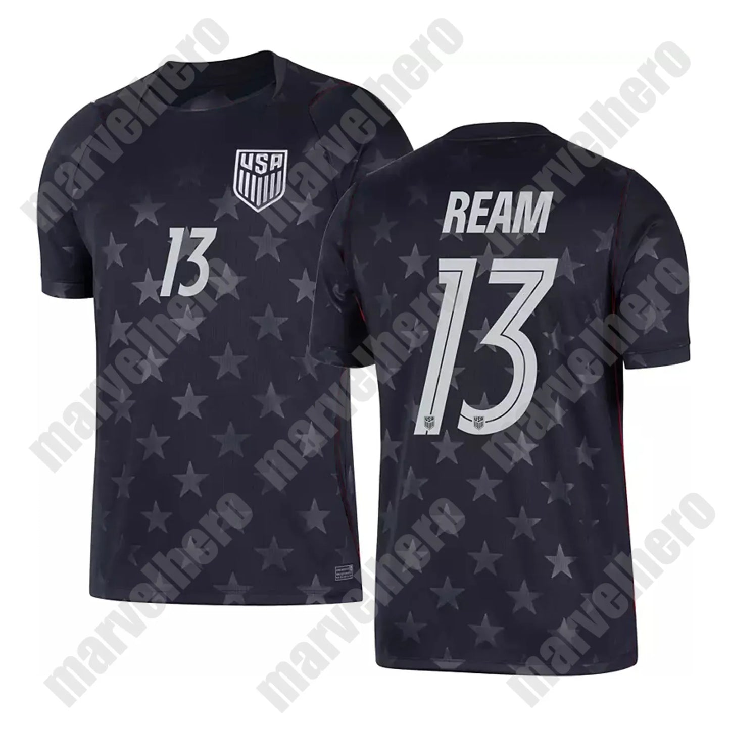 America Away Jersey Folarin Balogun 20 World Cup 2026 Shirt American National Te - SitterJersey.com