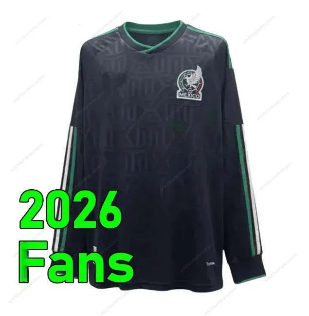 Mexico 2026 World Cup RAUL CHICHARITO Soccer Jersey 26 27 H LOZANO Kids Kit Foot - SitterJersey.com