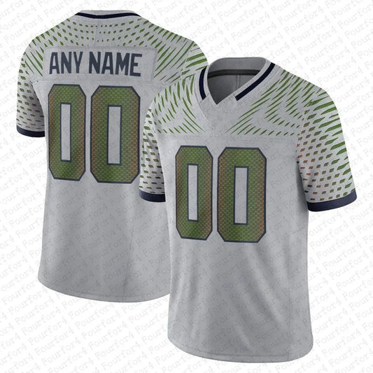 Sam Darnold Jaxon Smith-Njigba Football Jersey Cooper Kupp Jalen Milroe AJ Barne - SitterJersey.com