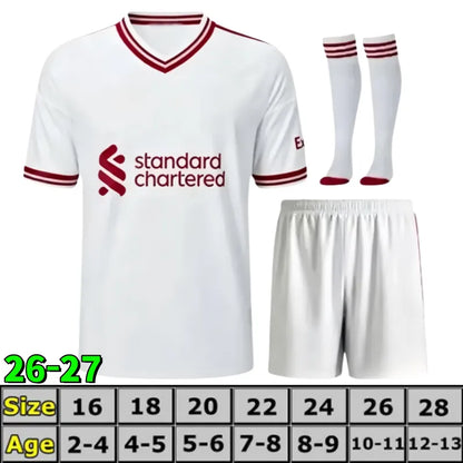 liverpooll 25 26 27The Reds Mohamed ISAK WIRTZ MAC ALLISTER Home Away men Soccer - SitterJersey.com