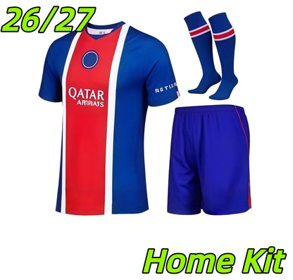 Psges jersey 26 27 maillot psges O.DEMBELE KVARATSKHELIA EMERY RAMOS HAKIMI N.ME - SitterJersey.com