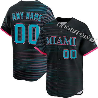 Miamis Marlins Jersey Eury Perez Kyle Stowers Otto Lopez Sandy Alcantara Liam Hi - SitterJersey.com