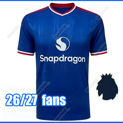 Manchester Uniteed 26 27 Jerseys CUNHA SESKO MARTINEZ MBEUMO football shirt B. F - SitterJersey.com