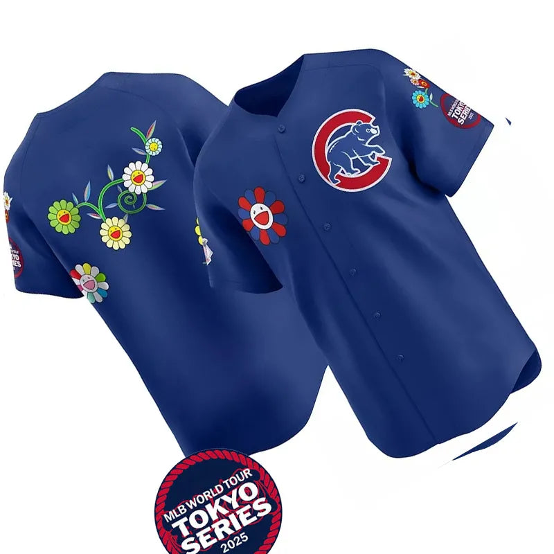 USA 250 Fourth of July Baseball Jerseys Chicagos Cubs jersey 150th Anniversary 7 - SitterJersey.com