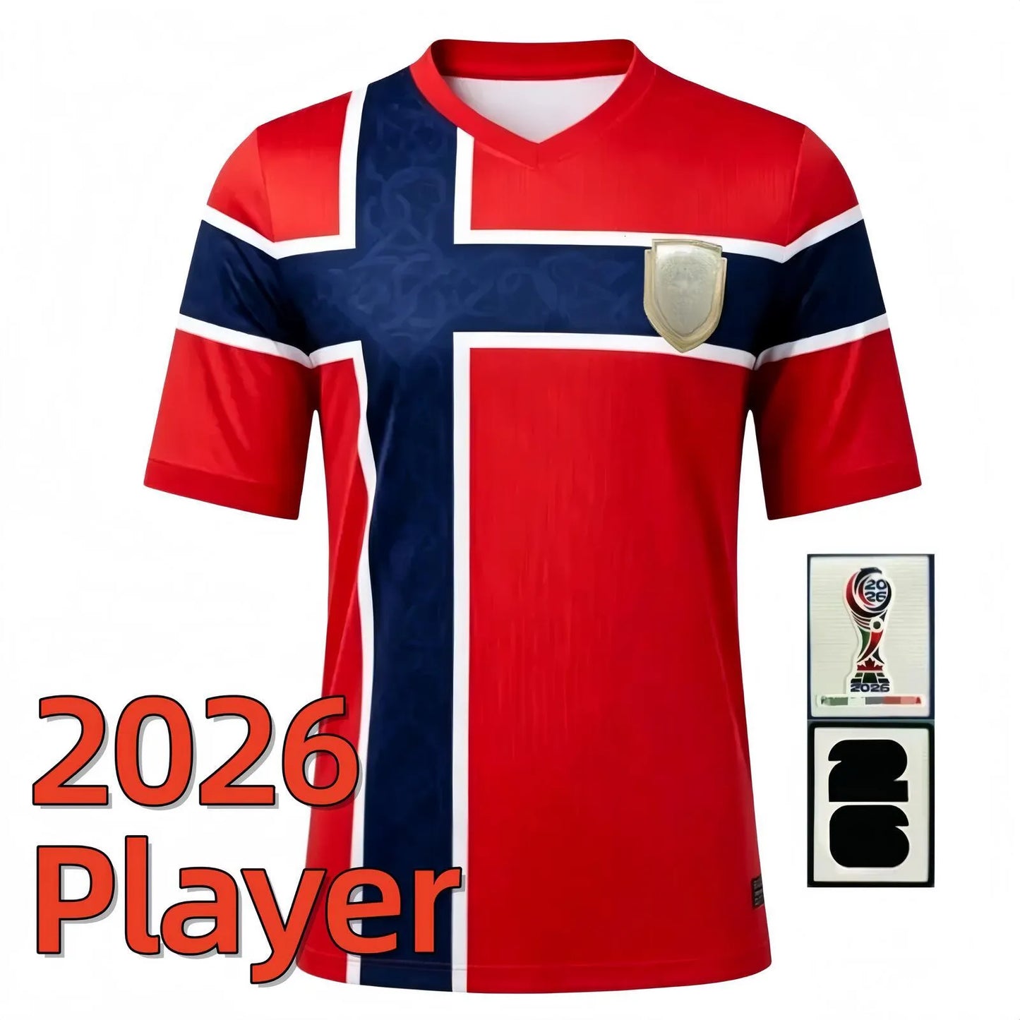 Norway jersey 2026 World Cup Soccer Jerseys HAALAND SORLOTH NUSA AASGAARD HORN M - SitterJersey.com