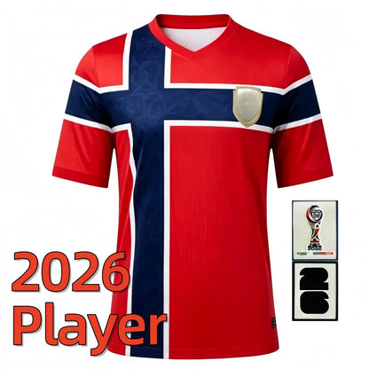 Norway jersey 2026 World Cup Soccer Jerseys HAALAND SORLOTH NUSA AASGAARD HORN M - SitterJersey.com