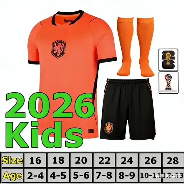 1988 Retro Netherlands elftal 2026 World Cup Soccer Jersey Dutch National Nederl - SitterJersey.com