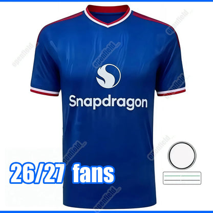 Manchester Uniteed 26 27 Jerseys CUNHA SESKO MARTINEZ MBEUMO football shirt B. F - SitterJersey.com