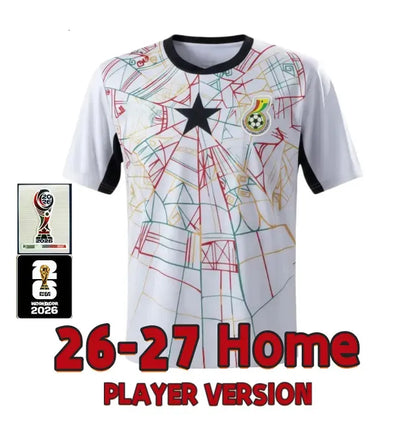 ghana jersey 2026 worldcup J.AYEW A.AYEW KUDUS SEMENYO WILLIAMS soccer jersey PA - SitterJersey.com