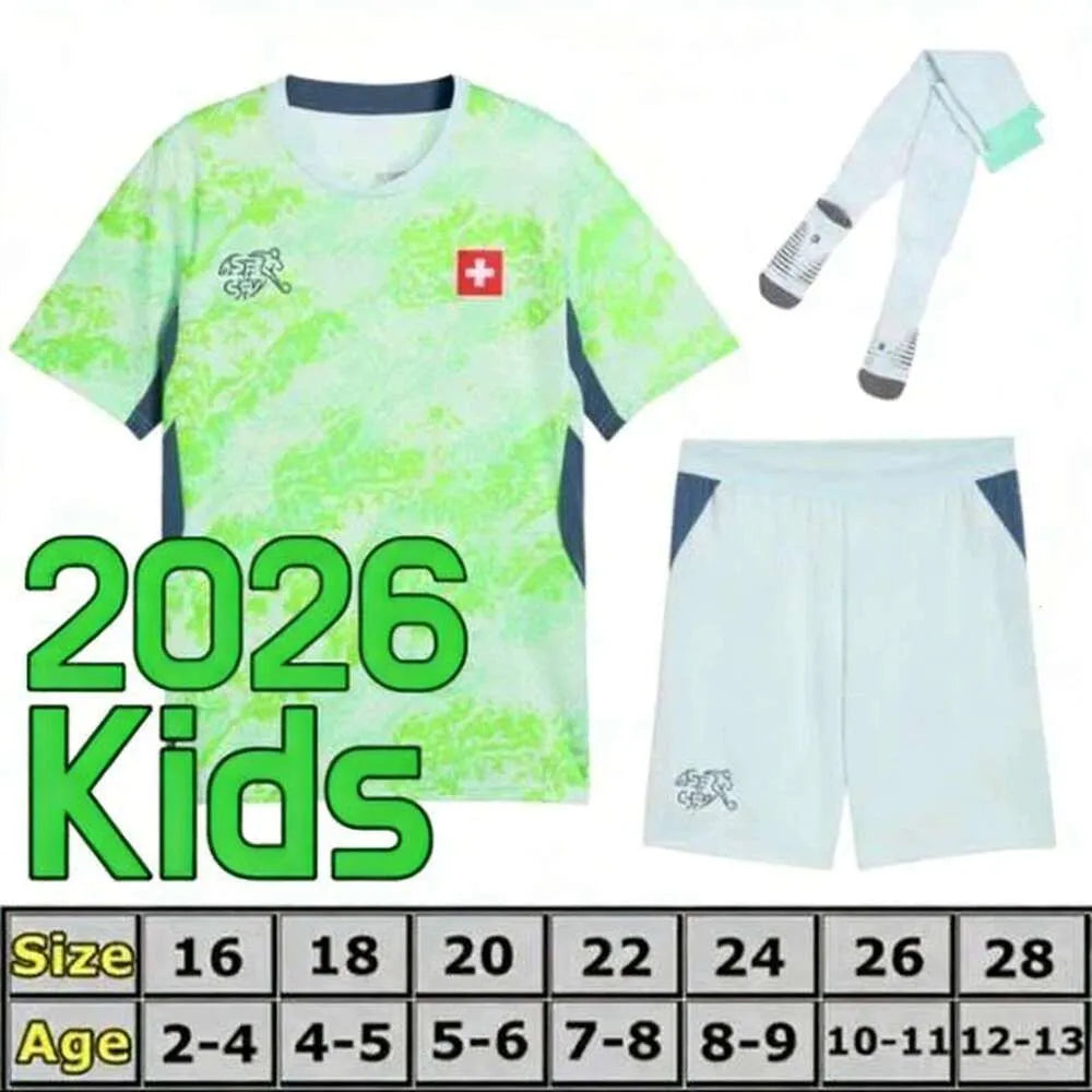 Switzerland Jersey 2026 World Cup National Team Soccer Jerseys 26 27 ELVEDI AKAN - SitterJersey.com