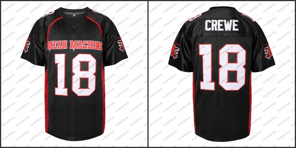 18 Men Comfy V-Neck Football Jerseys Mesh Embroidery For Training And Competitio - SitterJersey.com