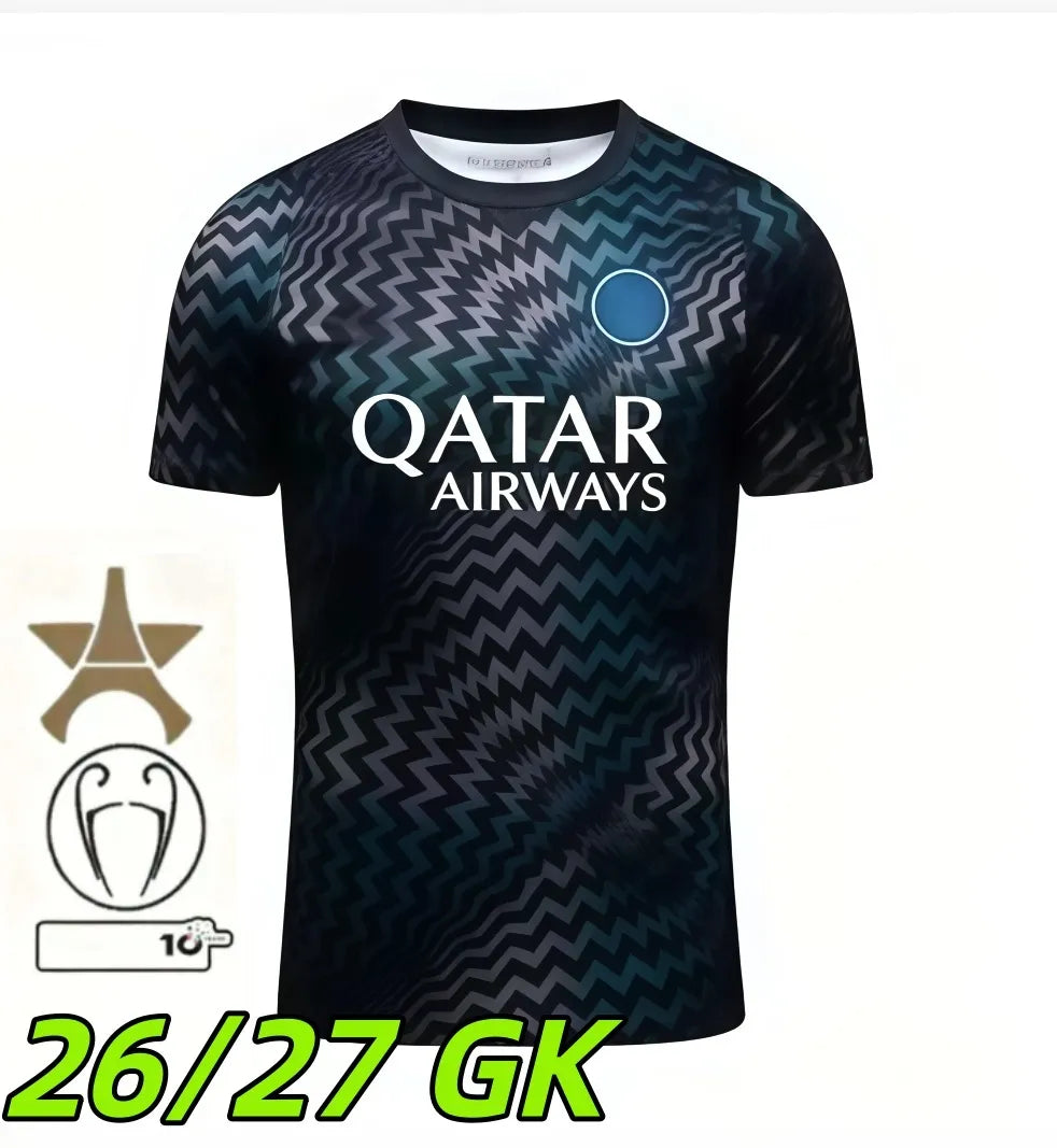 Psges jersey 26 27 maillot psges O.DEMBELE KVARATSKHELIA EMERY RAMOS HAKIMI N.ME - SitterJersey.com
