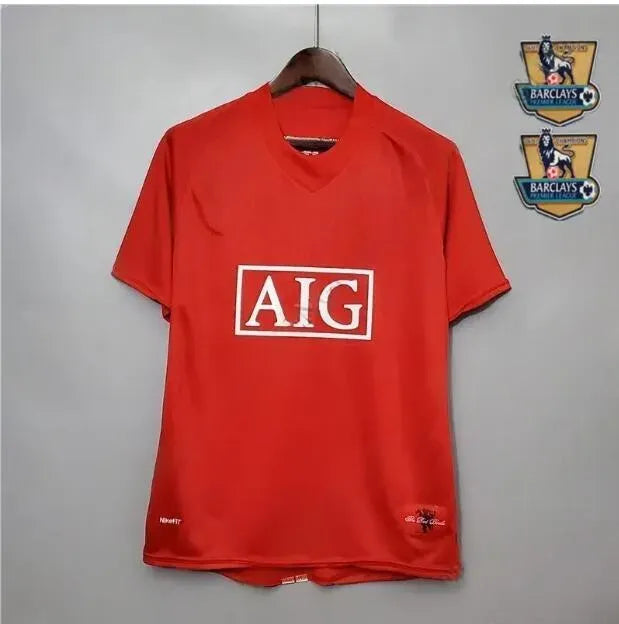 Retro jersey Manchest Soccer Jerseys Long Sleeved Ronaldo Rooney Giggs Nani 2006 - SitterJersey.com