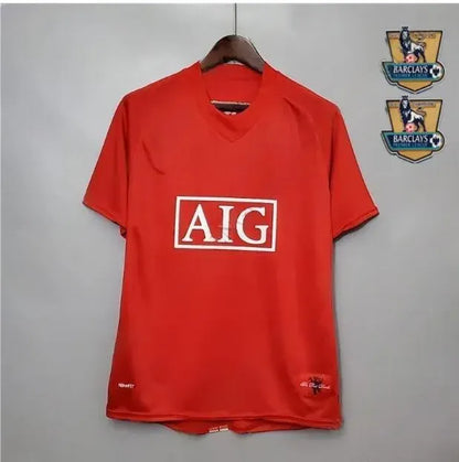 Retro jersey Manchest Soccer Jerseys Long Sleeved Ronaldo Rooney Giggs Nani 2006 - SitterJersey.com