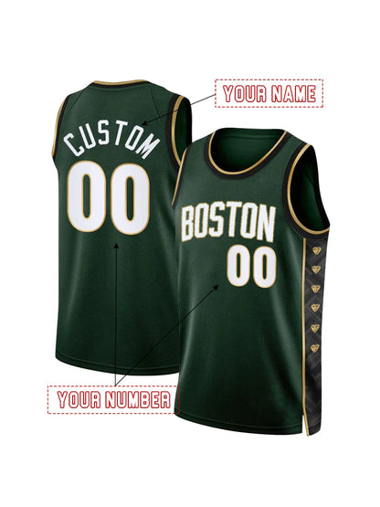 Personalized Custom Basketball Jersey Tatum Robinson George White Hauser Pritcha - SitterJersey.com