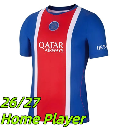 Psges jersey 26 27 maillot psges O.DEMBELE KVARATSKHELIA EMERY RAMOS HAKIMI N.ME - SitterJersey.com