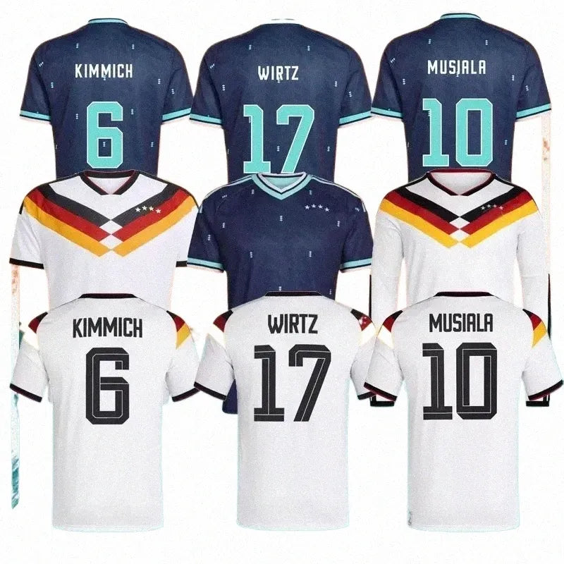 Germany Jersey 2026 World Cup 125TH Musiala Wirtz Havertz Kimmich Soccer Jerseys - SitterJersey.com