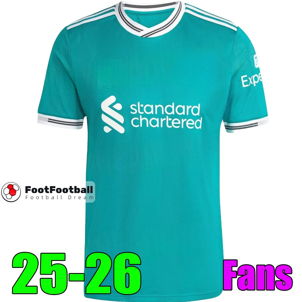 2026 ISAK EKITIKE WIRTZ DIOGO J. KERKEZ FRIMPONG M.SALAH liverpool 26 27 FC Foot - SitterJersey.com
