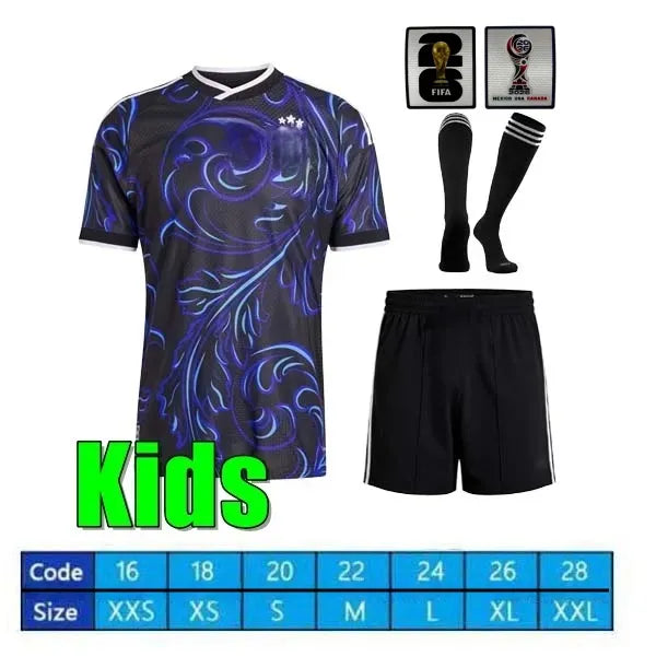 2026 Argentina World Cup 26 27 Soccer Jerseys MARADONA J ALVAREZ MESSIS DE PAUL  - SitterJersey.com