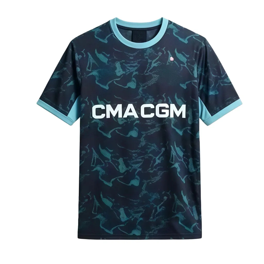 26 27 Maillot Marseille 2027 OM Monumentale Soccer Jerseys GREENWOOD RULLI BALER - SitterJersey.com