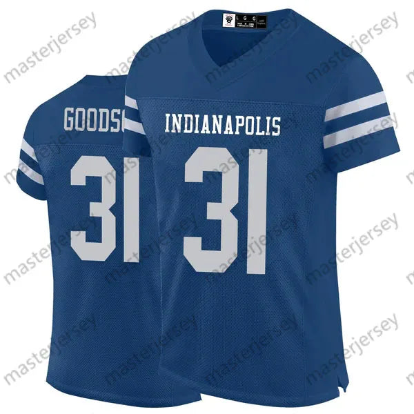 28 Taylor Richardson Flacco Downs Pittman Jr. 2024 Cities Football Jerseys Pierc - SitterJersey.com