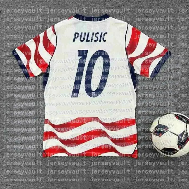 2026 USA HOME World Cup football jersey BEYNA MCKENNIE PULISIC BALOGUN Fans and  - SitterJersey.com