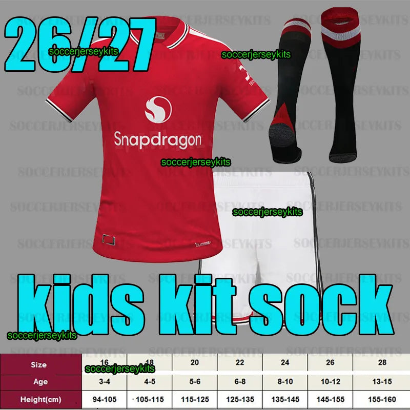 2026 ManUnited soccer jersey 25 26 Manchester football kit shirt UTDs United sto - SitterJersey.com