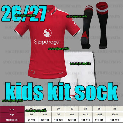 2026 ManUnited soccer jersey 25 26 Manchester football kit shirt UTDs United sto - SitterJersey.com
