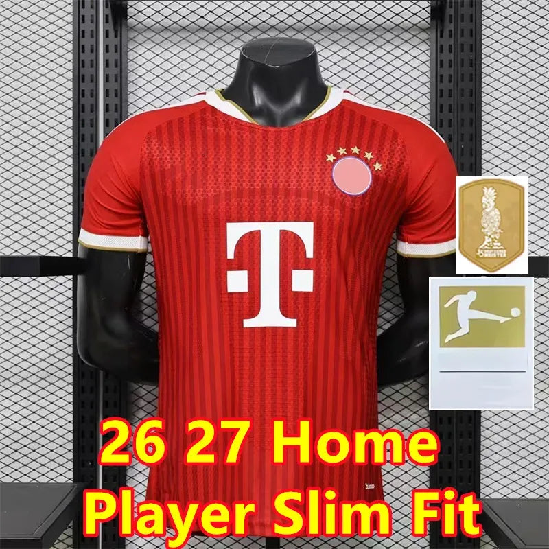 26 27 BayernS KANE MUSIALA OLISE soccer jerseys PAULOUIC LUIS DIAZ DAVIES MULLER - SitterJersey.com
