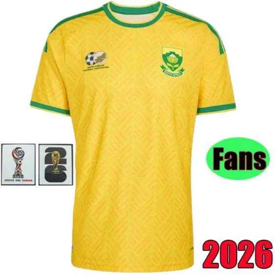 South Africa Football Shirt 2026 World Cup Home Kit FOSTER 26 27 Soccer Jersey A - SitterJersey.com