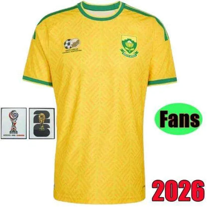 South Africa Football Shirt 2026 World Cup Home Kit FOSTER 26 27 Soccer Jersey A - SitterJersey.com