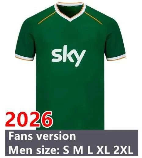 Ireland Soccer Jerseys Kit DOHERTY DUFFY St.Patrick's Day 2025 2026 Home Green W - SitterJersey.com