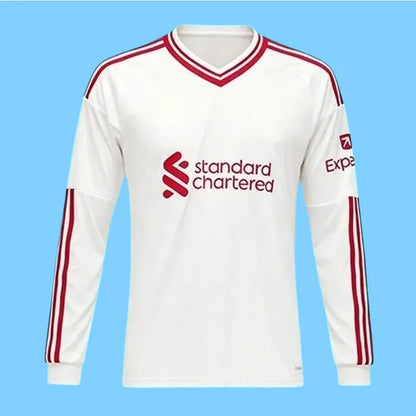 Liveropool Jersey 26 27 SZOBOSZLAI LFC ISAK WIRTZ EKITIKE M.SALAH VIRGIL soccer  - SitterJersey.com