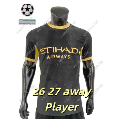 25 26 27 HAALAND MAN CITY soccer jerseys FODEN MARMOUSH DOKU MARMOUSH KOVACIC GV - SitterJersey.com