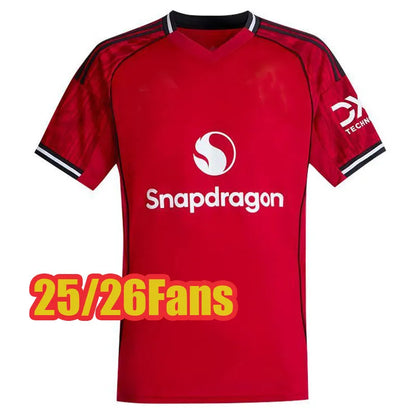 ManUnited SESKO MBEUMO CUNHA 25 26 27 Soccer Jerseys football shirts B. FERNANES - SitterJersey.com