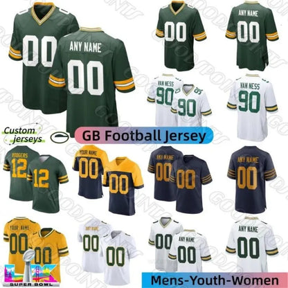 Micah Parsons 0 Matthew Golden Love Josh Jacobs Football Jersey Edgerrin Cooper  - SitterJersey.com