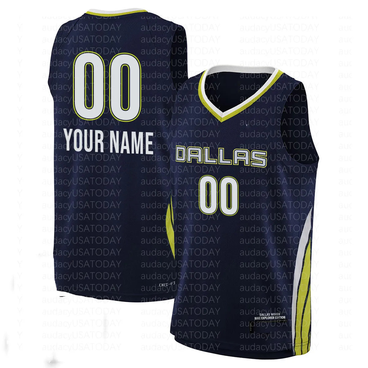 5 Paige Bueckers Wings 2025 2026 Rebel basketball Jerseys Dallas Azzi Fudd Arike - SitterJersey.com